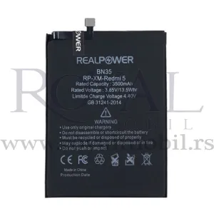 Baterija REALPOWER za Xiaomi Redmi 5 Bn35  (4300mAh)