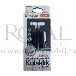Slusalice LINKAGE "KULAKLIK"  LKL-07 3.5mm bela