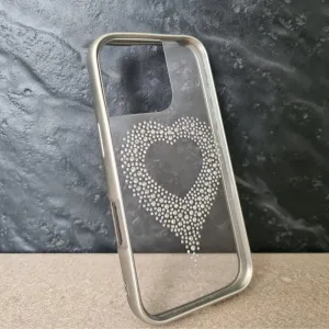 Futrola Pvc Clear Heart za iPhone 16 Pro Max No2