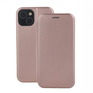 Futrola flip cover GALIO (Smart Diva) za Samsung Galaxy S25 Plus roze zlatna
