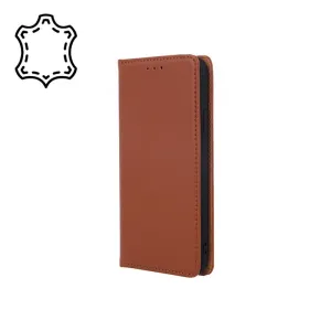 Futrola Genuine Leather Smart Pro za Samsung Galaxy A26 5G braon