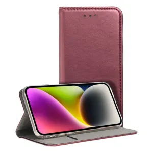 Futrola flip SMART MAGNETO BOOK za HONOR X6c bordo
