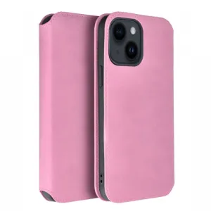 Futrola flip DUAL POCKET BOOK za iPhone 17 Air svetlo roze