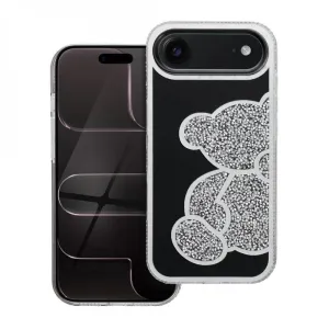 Futrola TEDDY BEAR za iPhone 17 Air srebrna