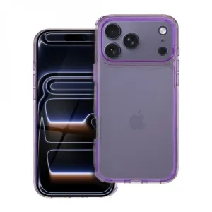 Futrola MATRIX CLEAR za iPhone 17 Pro Max svetlo ljubicasta