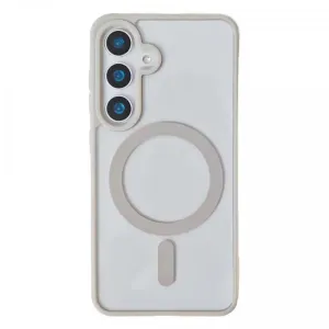 Futrola MAGSAFE SMOOTH za Samsung Galaxy S26 Edge siva