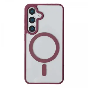 Futrola MAGSAFE SMOOTH za Samsung Galaxy S26 Edge bordo