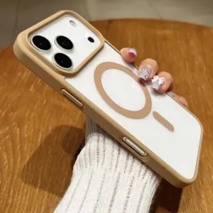 Futrola MAGSAFE SMOOTH za iPhone 16 Pro braon