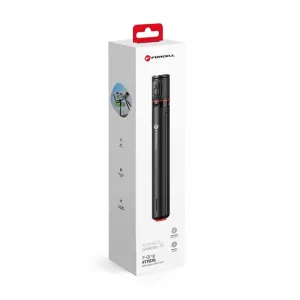 FORCELL F-GRIP F170XL automatski selfi stap sa daljinskim upravljacem, tripod, crni