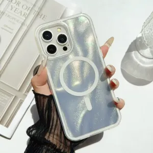 Futrola Aurora Magsafe za iPhone 16 Pro bela