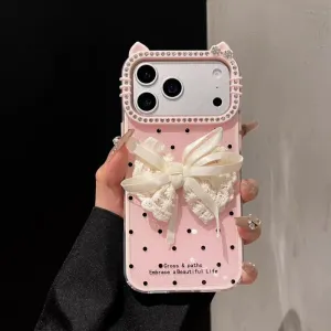 Futrola Elegant Bow za iPhone 17 Air roze