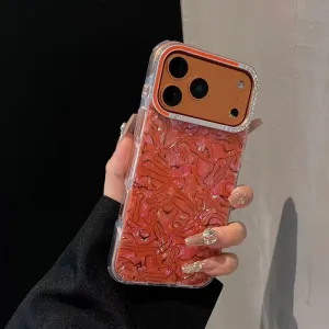 Futrola Luxury Mermer za iPhone 17 Air narandzasta