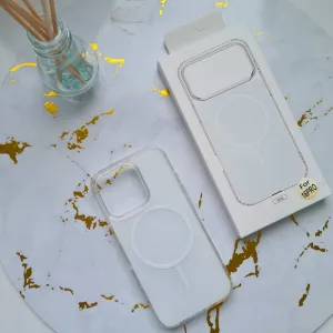 Futrola Orange Magsafe za iPhone 16 Pro bela