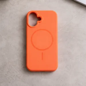 Futrola Color Thin Mag za iPhone 16 Pro Max narandzasta