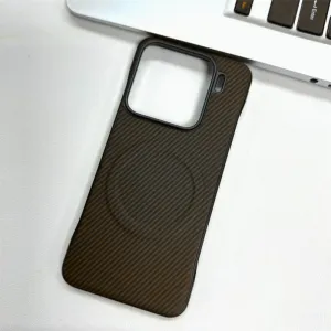 Futrola Carbon Man Mag za Xiaomi Redmi Note 15 Pro braon