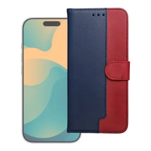 Futrola flip SPLIT BOOK za Xiaomi Redmi Note 15 PRO 4G teget - crvena