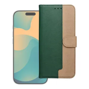 Futrola flip SPLIT BOOK za Xiaomi Redmi Note 15 5G zelena - zlatna