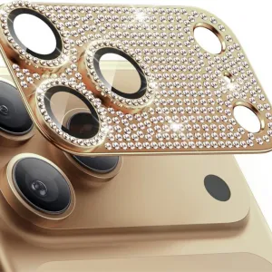 Zastita za kameru CIRKON za iPhone 17 Pro Max zlatna
