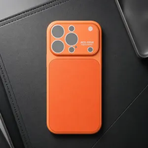 Futrola Leather Focus za iPhone 17 narandzasta