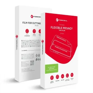 Hidrogel folija FORCELL F-PROTECT za secenje za masinu 2. i 3. generacije  Flexible PRIVACY 196 x 125 mm 25 kom