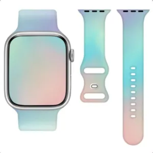 Silikonska narukvica za Apple Watch 42/44/45/49 mm (97+110) mint